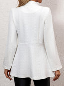 Chic Women's Structured Blazer Jacket