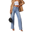 High-Waisted Flared Jeans for Women