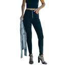 Modern High-Waisted Skinny Jeans for Women