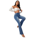 High Waist Bootcut Jeans for Women