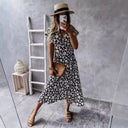 Floral Short Sleeve Wrap Dress for Women