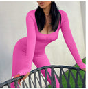 Chic Long-Sleeved Bodysuit with Flattering Fit