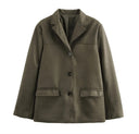 Structured Blazer Jacket for Women