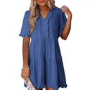 Stylish Ruffle Summer Dress for Women