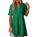 Stylish Ruffle Summer Dress for Women
