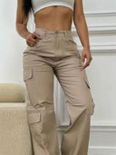 Women's Cargo Pants with Side Pockets