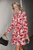 Floral High Neck Women's Dress Collection