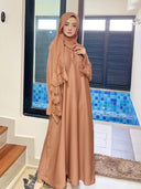 Floral Lace Trim Maxi Dress for Women