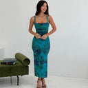 Chic Bodycon Midi Dress for Women