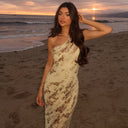 Chic Long Sheath Dress with Stylish Spaghetti Straps