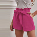 Chic Solid Cotton Shorts for Everyday Wear