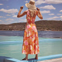 Chic Ruffle Strap Maxi Dress for Women