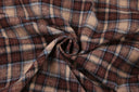 Women’s Checkered Flannel Shirt with Chic Design and Stylish Sleeves