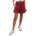 Chic High-Waisted Button Detail Shorts for Women