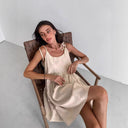 Chic Women's Summer Dress in Airy Fabric