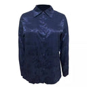 Floral Satin Long Blouse for Women