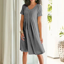 Chic Women's Pleated Dress for Every Occasion