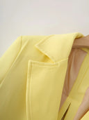 Chic Women's Blazer Jacket with Stylish Pockets