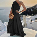 Chic Asymmetrical Beach Dress with Stylish Details