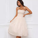 Chic Cocktail Dress with Alluring Slit Design