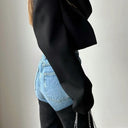 Women's Innovative Hybrid Design Jeans for a Flattering Fit