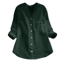 Chic Women's Blouse with Button Placket