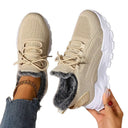 Women's Fleece-Lined Cozy Sneakers