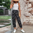 Stylish Floral Print Women's Jogging Pants