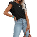 Chic Ruffle Detail Blouse for Women