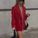 Satin Blazer for Women - Chic & Stylish