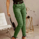 Modern Women's Cargo Pants with Ample Pockets