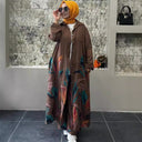 Floral Print Long Blouse for Women