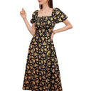 Floral Print Women's Dress - Stylish Design