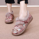 Fashionable Women's Cozy Slippers with Plush Interior