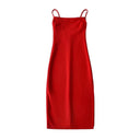 Chic Long Evening Dress with Alluring Slit