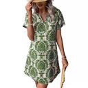 Floral V-Neck Women's Dress for Every Occasion
