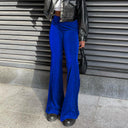 High-Waisted Flared Trousers for Women