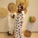 Chic Women's Summer Dot Print Dress