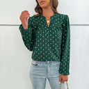 Flared Sleeve Women's Blouse – Chic Style