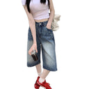 Stylish Women's Denim Shorts for Summer