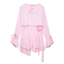 Chic Ruffle Wrap Dress for Women