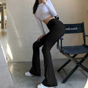 Women's High-Waist Flared Yoga Pants