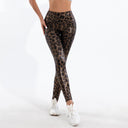 Trendy Leopard Print Women's Leggings
