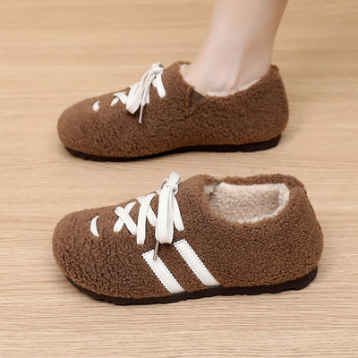 Non-Slip Fleece Slippers for Women