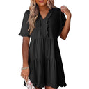 Stylish Ruffle Summer Dress for Women