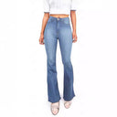Chic Women's High-Waisted Bootcut Jeans