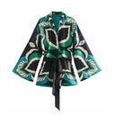 Chic Women's Blouse and Shorts Ensemble