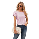 Ruffled Sleeve Lace Blouse for Women