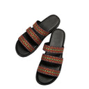 Colorful Braided Strap Ladies' Summer Sandals