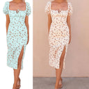 Floral Print Women's Dress - Stylish Design